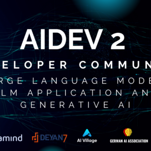 Aidev Developer Community Large Language Models, Llm Application And Generative Ai (1)